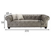 Dīvāns Sofa, pelēks cena un informācija | Dīvāni | 220.lv