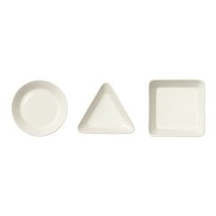 Teema mini servēšanas komplekts no 3 traukiem baltā krāsā цена и информация | Посуда, тарелки, обеденные сервизы | 220.lv
