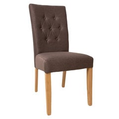 Обеденный стул Queen, 64x46xH102 см, коричневый цвет цена и информация | Стулья для кухни и столовой | 220.lv