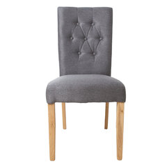 Обеденный стул Queen, 64x46xH102 см, серый цвет цена и информация | Стулья для кухни и столовой | 220.lv