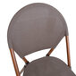 Krēsls BAMBUS 47x59xH81cm, brūns cena un informācija | Dārza krēsli | 220.lv