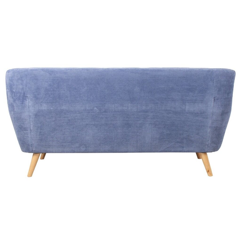 Dīvāns RIHANNA 3-vietīgs 185x84xH87cm, zils audums cena un informācija | Dīvāni | 220.lv