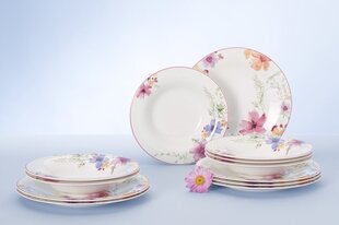 Villeroy & Boch Trauku komplekts Mariefleur Basic no 12 priekšmetiem cena un informācija | Trauki, šķīvji, pusdienu servīzes | 220.lv