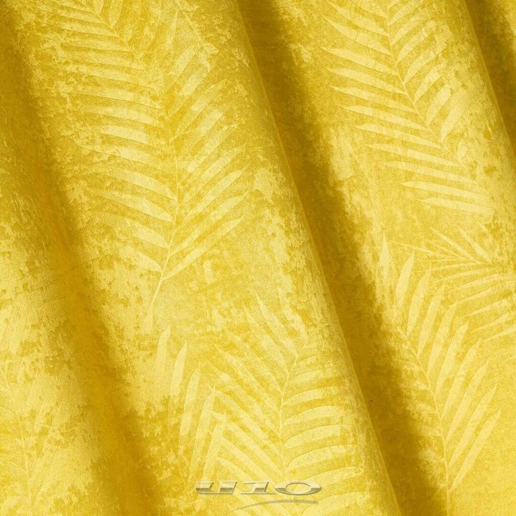 Aptumšojošs aizkars Tropicaline, dzeltens, 140 x 240 cm, 1 gab. cena un informācija | Aizkari | 220.lv
