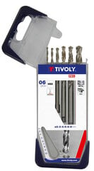 Tivoly urbju kompl. metālam HSS Clipster PRO Ø2-8mm цена и информация | Механические инструменты | 220.lv