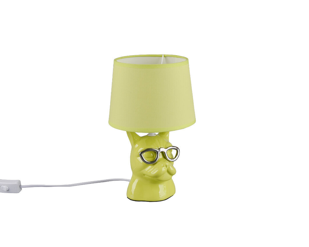 Galda lampa Dosy E14, zaļa cena un informācija | Galda lampas | 220.lv