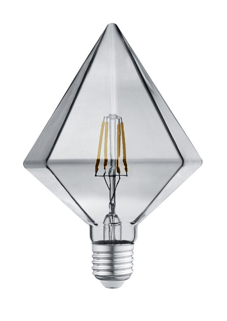 Gaismas avots Cristal LED kvēlspuldze 901, E27, 4 W, 140 lm, 3000 K, dūmakaina toņa цена и информация | Spuldzes | 220.lv