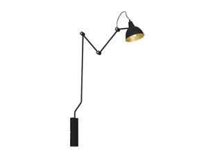 Sienas lampa Bibi, melna цена и информация | Настенные светильники | 220.lv