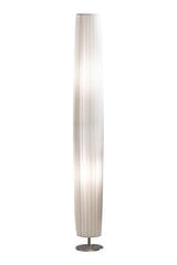 Stāvlampa, balta/hromēta, 2x 40 W cena un informācija | Stāvlampas | 220.lv