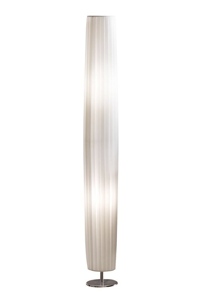 Stāvlampa, balta/hromēta, 2x 40 W цена и информация | Stāvlampas | 220.lv