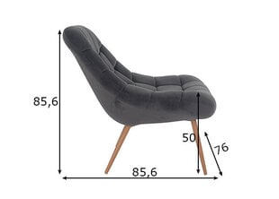 Кресло SalesFever XXL 390641, серый цена и информация | Кресла в гостиную | 220.lv