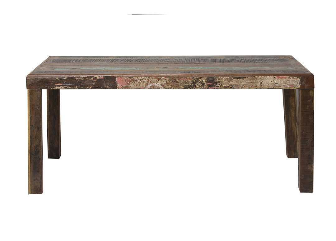 Pusdienu galds Fridge, 180 x 90 cm, daudzkrāsains цена и информация | Virtuves galdi, ēdamgaldi | 220.lv