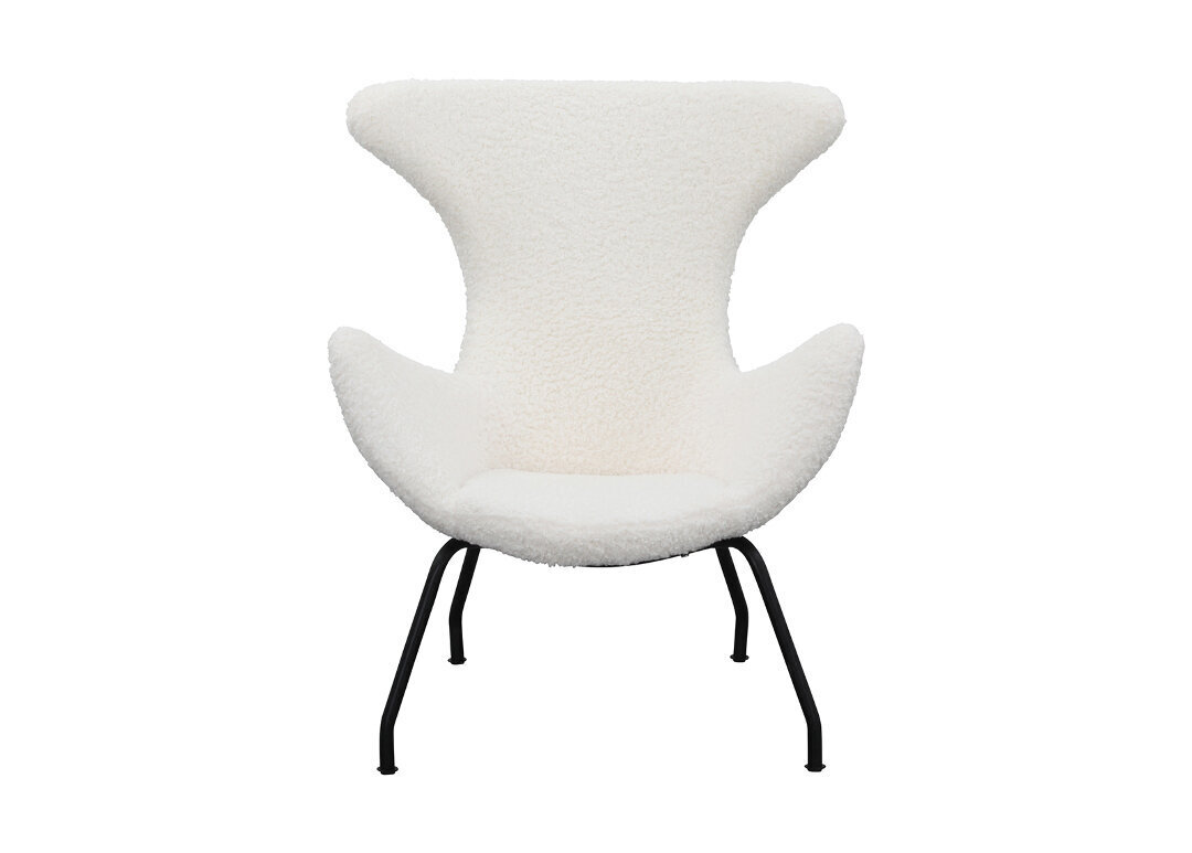 Krēsls SalesFever 390450, balts цена и информация | Atpūtas krēsli | 220.lv