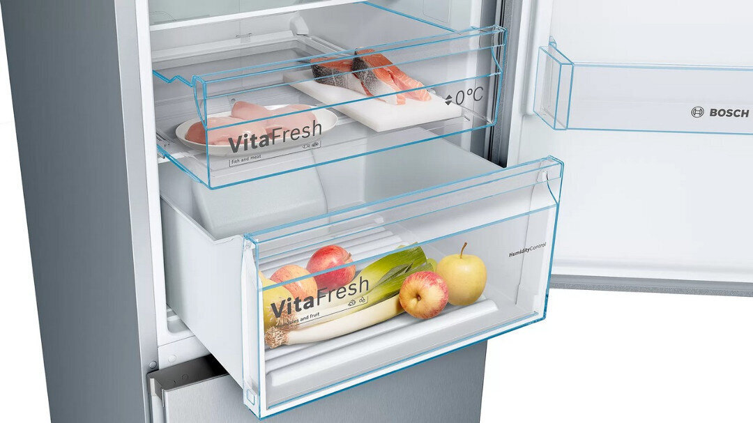Bosch KGN36XLER ledusskapis ar saldētavu, 186 cm цена и информация | Ledusskapji | 220.lv