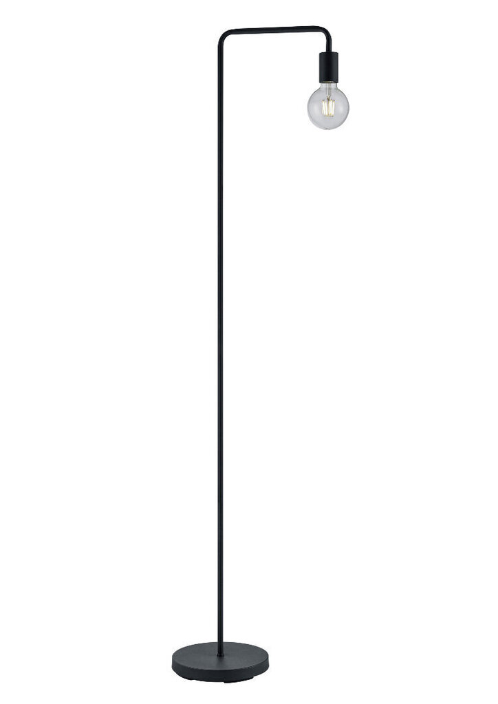Grīdas gaismeklis Diallo E27, matēti melns цена и информация | Stāvlampas | 220.lv