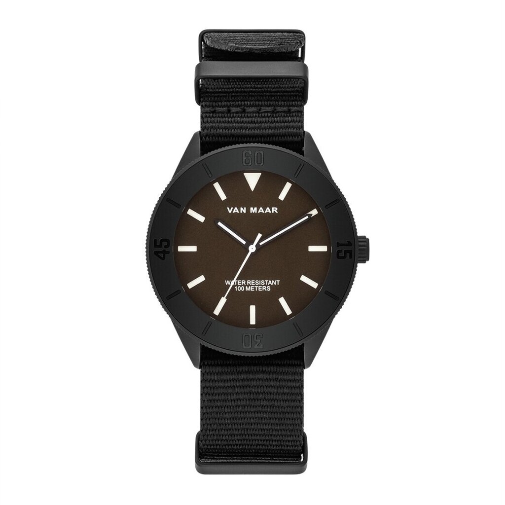 VanMaar vīriešu rokas pulkstenis 891115815 cena un informācija | Vīriešu pulksteņi | 220.lv