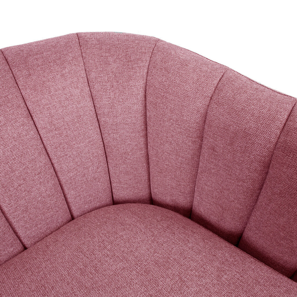 Atpūtas krēsls MELODY 100x88xH76 cm, rozā cena un informācija | Atpūtas krēsli | 220.lv