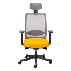 Рабочий стул Anggun, жёлтый / серый цена и информация | Офисные кресла | 220.lv