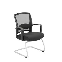 Apmeklētāja krēsls FULKRUM 61x57xH93cm, melns cena un informācija | Biroja krēsli | 220.lv