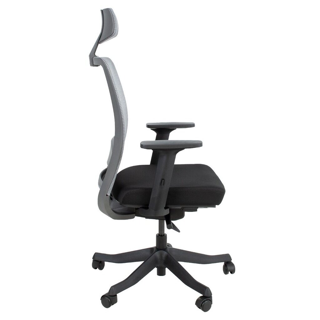 Darba krēsls ANGGUN 70x70xH116-130,5cm, melns цена и информация | Biroja krēsli | 220.lv