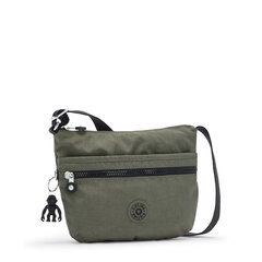 Kipling pleca soma Arto S, zaļa 901027773 cena un informācija | Sieviešu somas | 220.lv