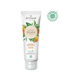 Attitude Super Leaves Energizing Body Cream Orange Leaves Uzmundrinošs ķermeņa krēms 240 ml cena un informācija | Ķermeņa krēmi, losjoni | 220.lv