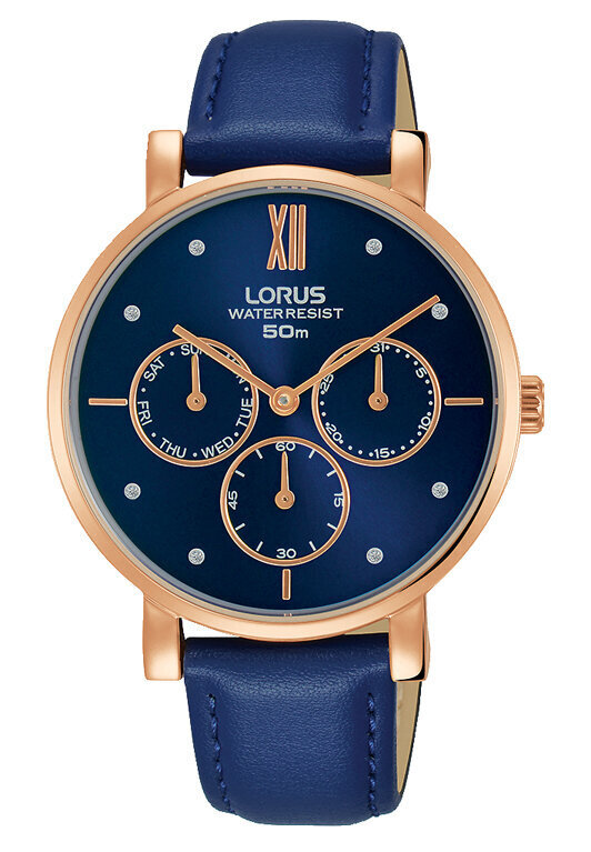 Lorus sieviešu rokas pulkstenis, zilā krāsā 901011014 цена и информация | Sieviešu pulksteņi | 220.lv
