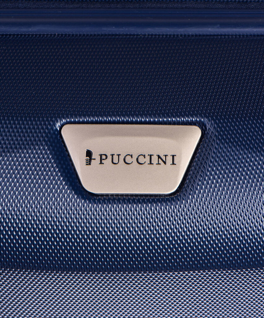 Puccini vidēja lieluma ceļojumu koferis Paris, tumšzilā krāsā cena un informācija | Koferi, ceļojumu somas | 220.lv