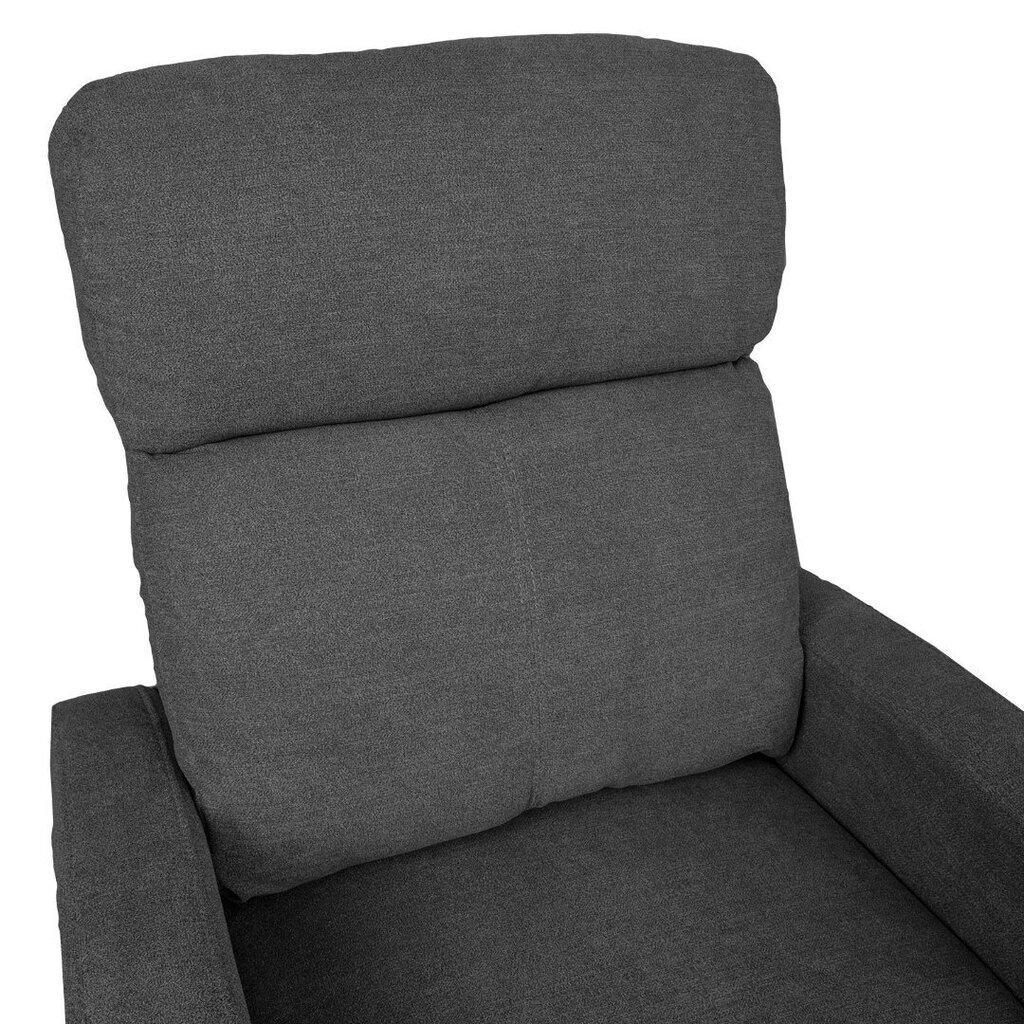 Atpūtas krēsls ENIGMA ar manuālu mehānismu 68x91xH100cm, pelēks cena un informācija | Atpūtas krēsli | 220.lv