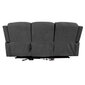 Dīvāns MIMI 3-vietīgs 208x93xH102cm, elektriskais dīvāns, pelēks цена и информация | Dīvāni | 220.lv