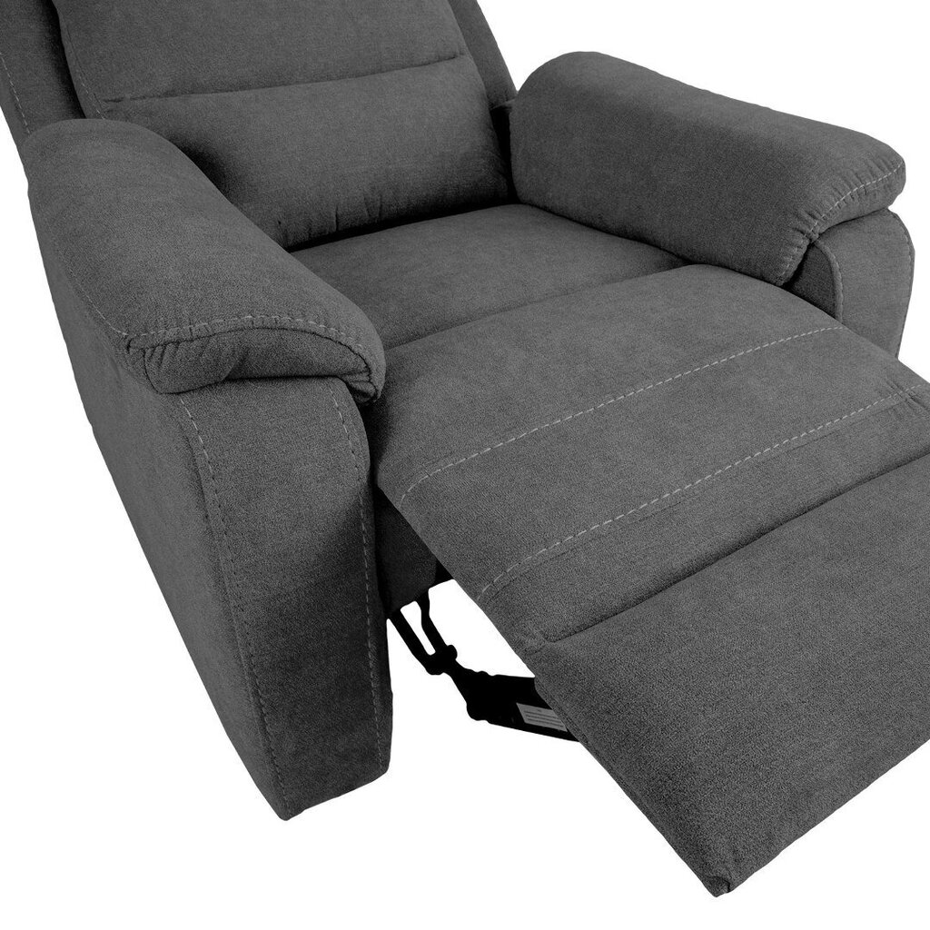 Atpūtas krēsls MIMI elektrisks 92x93xH102cm, pelēks cena un informācija | Atpūtas krēsli | 220.lv