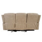 Dīvāns MIMI 3-vietīgs 208x93xH102cm, elektriskais dīvāns, bēšs cena un informācija | Dīvāni | 220.lv
