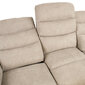 Dīvāns MIMI 3-vietīgs 208x93xH102cm, elektriskais dīvāns, bēšs cena un informācija | Dīvāni | 220.lv