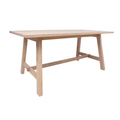 Обеденный стол Bergen 180x95xH75 см, натуральный шпон дуба цена и информация | Кухонные и обеденные столы | 220.lv