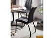 Ēdamistabas krēslu komplekts, 2 gab., tumši pelēks cena un informācija | Virtuves un ēdamistabas krēsli | 220.lv