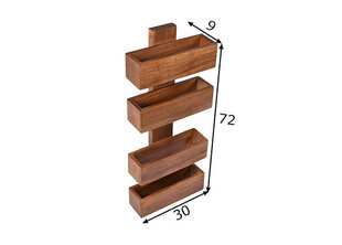 Настенная полка, манго цена и информация | Полки | 220.lv
