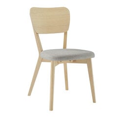 Krēsls RIGA 54x52xH84cm, pelēks cena un informācija | Virtuves un ēdamistabas krēsli | 220.lv