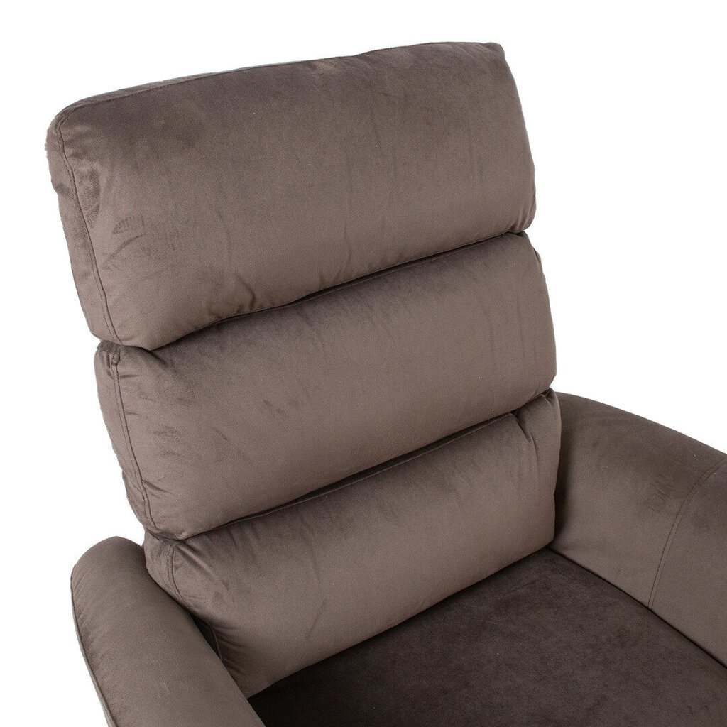 Atpūtas krēsls BARCLAY 79x86xH105cm, elektrisks, brūns cena un informācija | Atpūtas krēsli | 220.lv