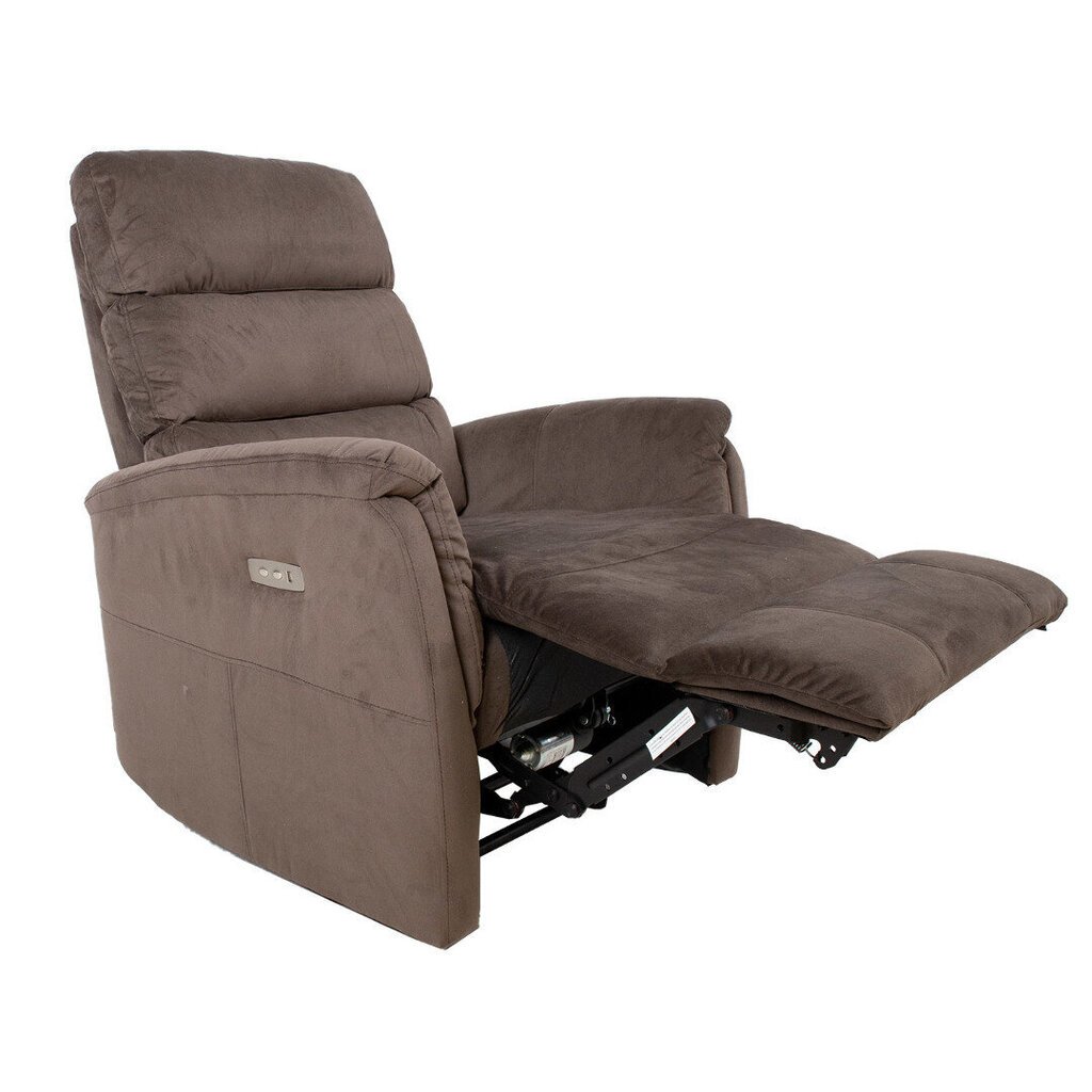 Atpūtas krēsls BARCLAY 79x86xH105cm, elektrisks, brūns цена и информация | Atpūtas krēsli | 220.lv