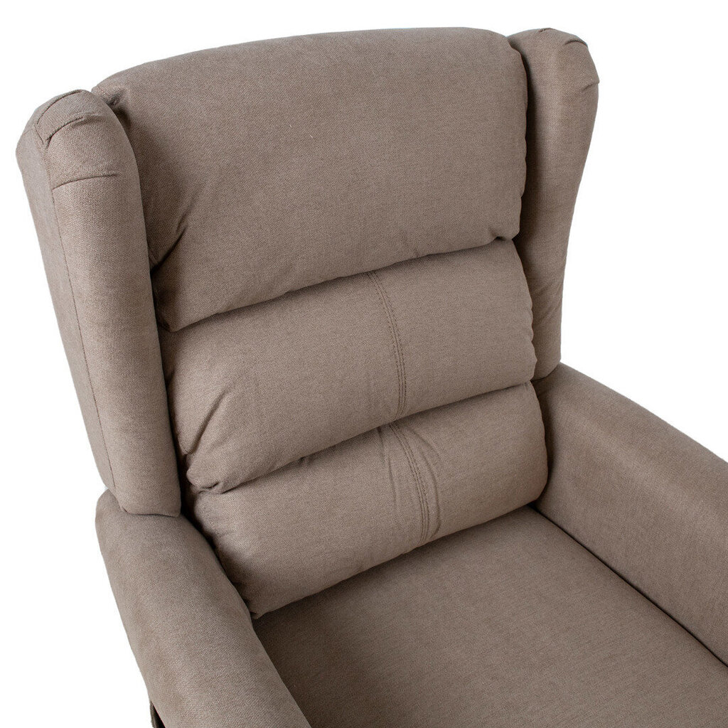 Atpūtas krēsls BARRY 77x90xH106cm, elektrisks, brūns cena un informācija | Atpūtas krēsli | 220.lv