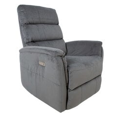 Atpūtas krēsls BARCLAY 79x86xH105cm, elektrisks, zils цена и информация | Кресла в гостиную | 220.lv