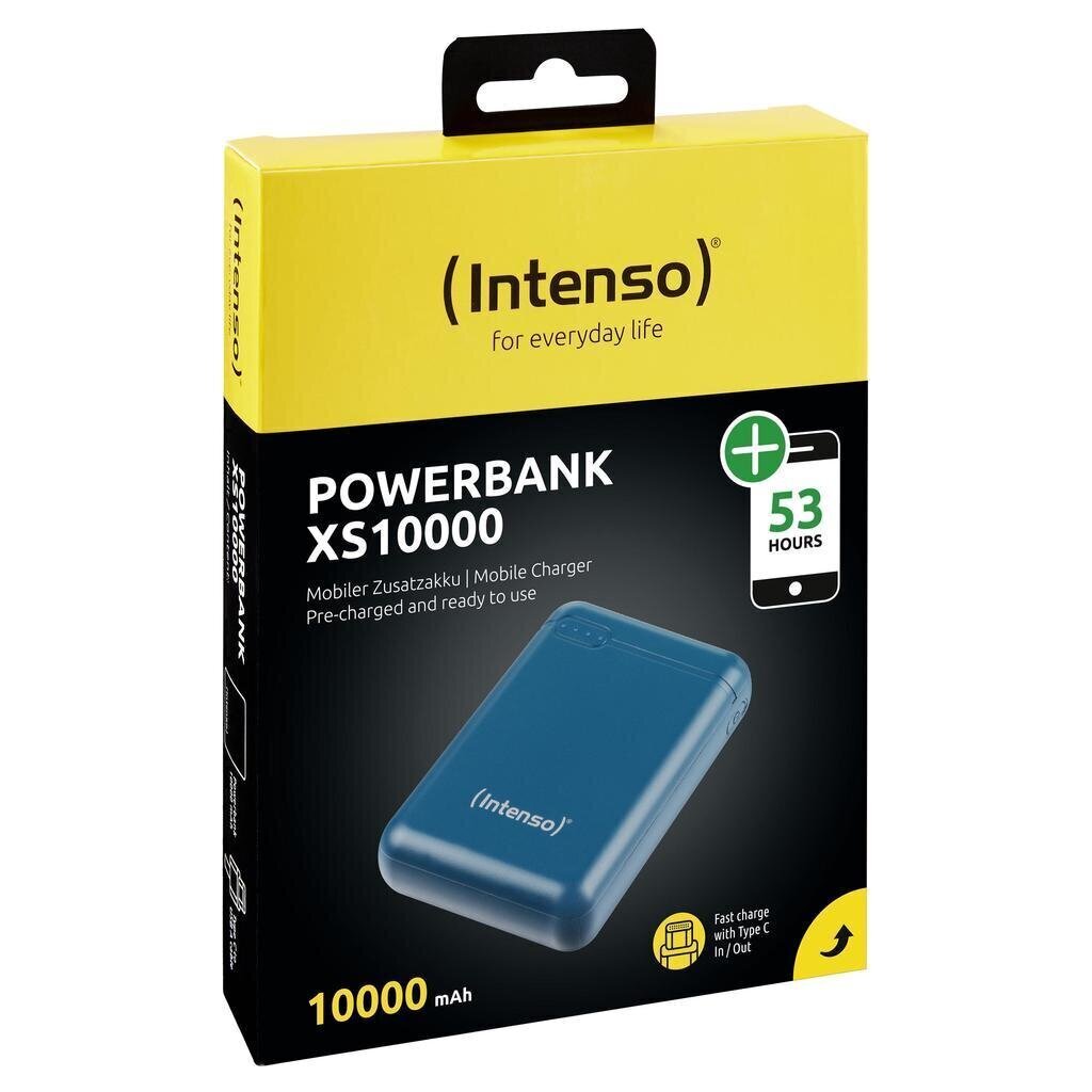 POWER BANK USB 10000MAH/PETROL 7313537 INTENSO цена и информация | Lādētāji-akumulatori (Power bank) | 220.lv