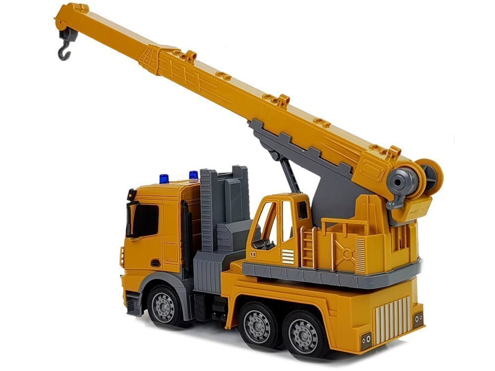 Attālināti vadāms celtniecības transportlīdzeklis ar celtni цена и информация | Rotaļlietas zēniem | 220.lv