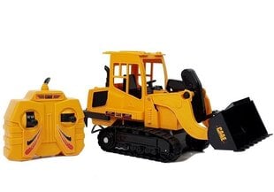 Kāpurķēžu buldozers ar tālvadības pulti 1:36 cena un informācija | Rotaļlietas zēniem | 220.lv