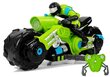 Attālināti vadāms motocikls 1:10, zaļš cena un informācija | Rotaļlietas zēniem | 220.lv