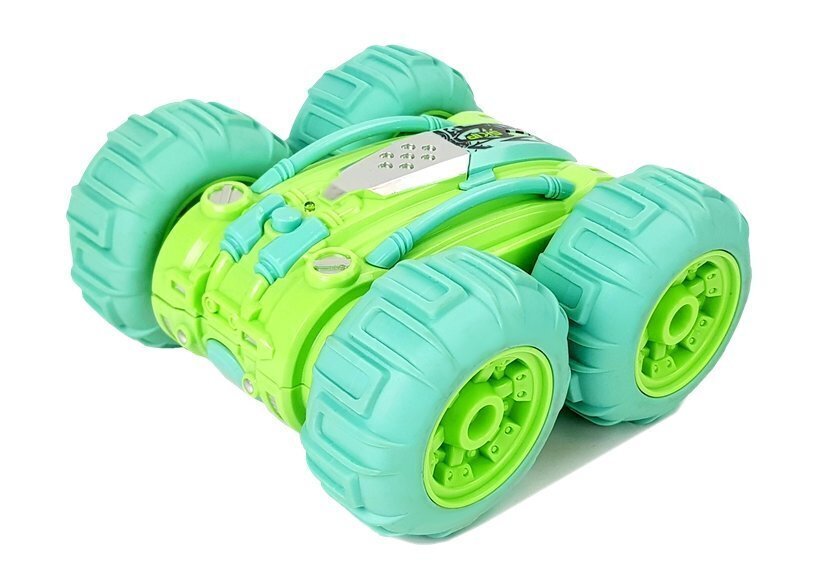Automašīna-amfībija ar tālvadības pulti 1:24, zaļa цена и информация | Rotaļlietas zēniem | 220.lv