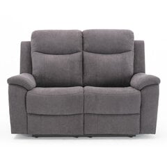 Dīvāns MILO 2-vietīgs 155x96xH103cm, ar elektrisko mehānismu, pelēks цена и информация | Кресла в гостиную | 220.lv