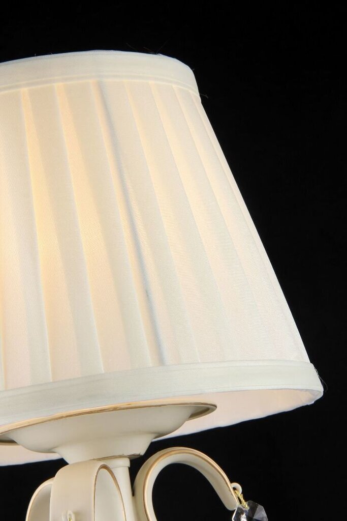 Galda lampa Classic Briona, bēša/zeltaina цена и информация | Galda lampas | 220.lv