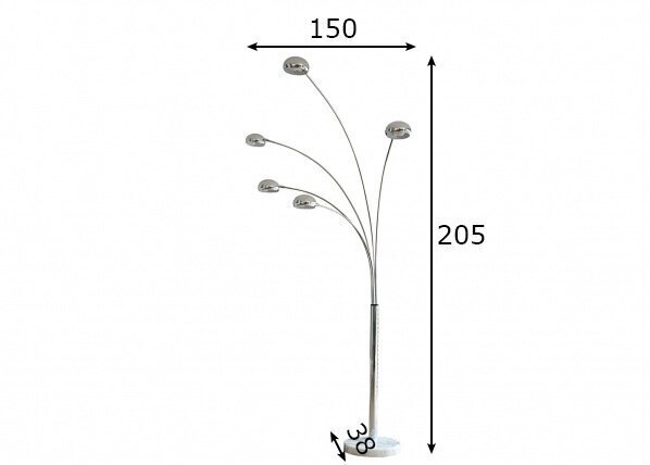 Stāvlampa cena un informācija | Stāvlampas | 220.lv