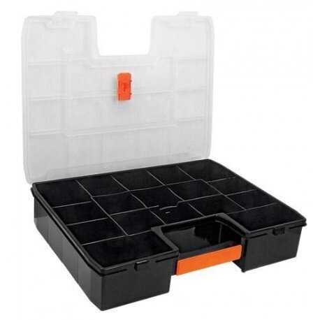 Organizators-kaste ar 17 nodalījumiem Truper, 430x320x90 mm cena un informācija | Instrumentu kastes | 220.lv